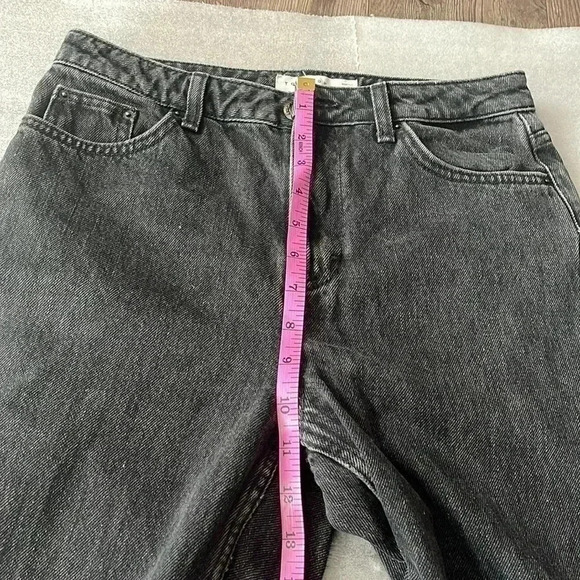 [W28L30]Topshop  Mom Black High Rise Jeans - Picture 4 of 6